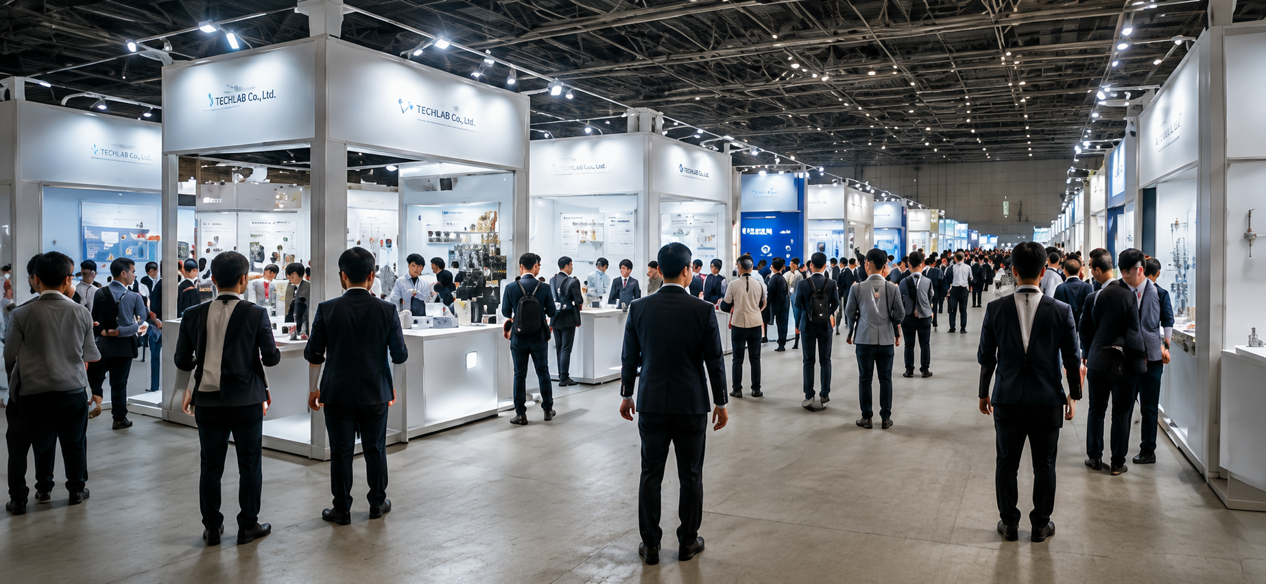 大型展示会の会場